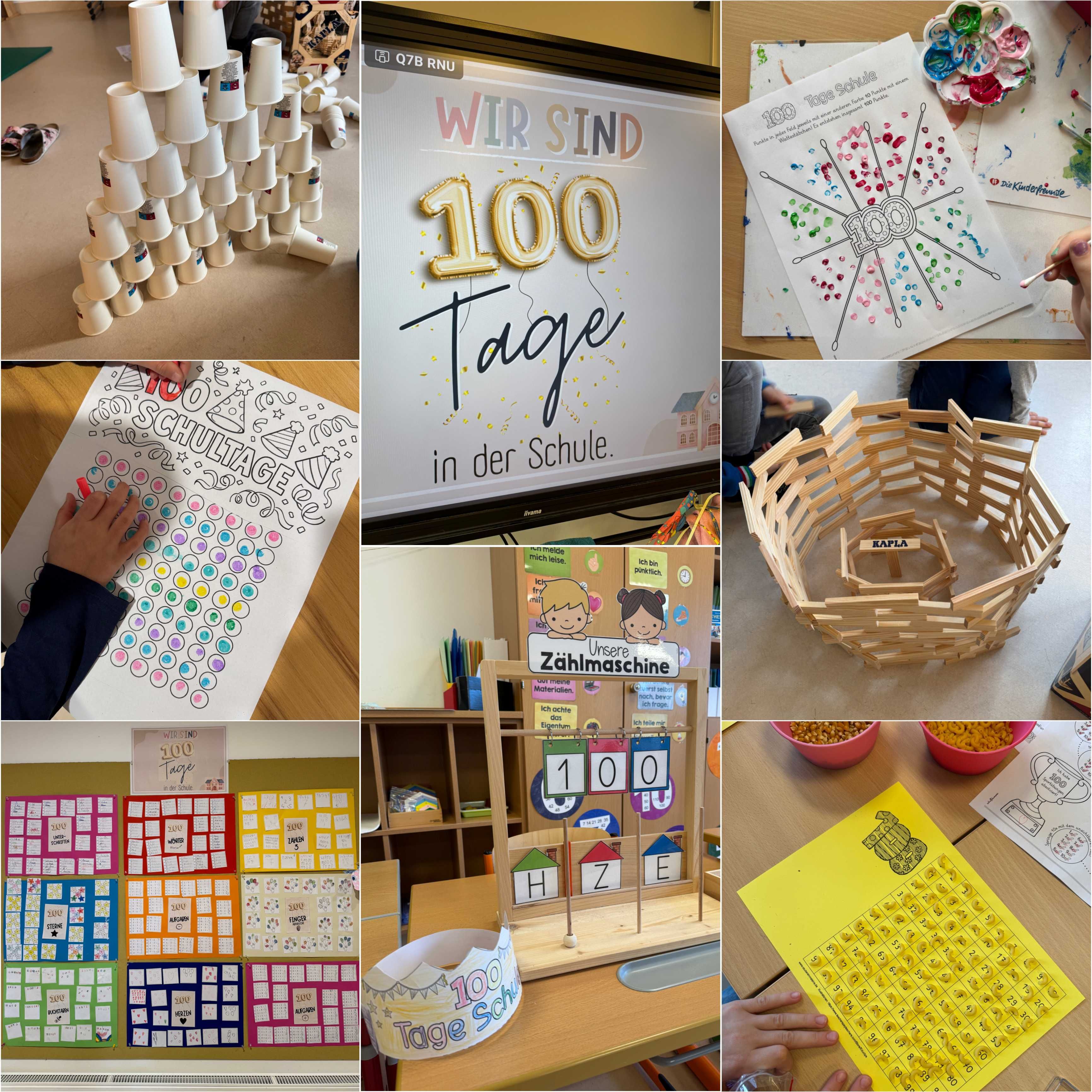 School children on adventure